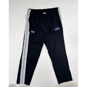 Under Armour TCU Horned Frogs‎ Pants Mens XL Black Sweatpants Polyester NCAA